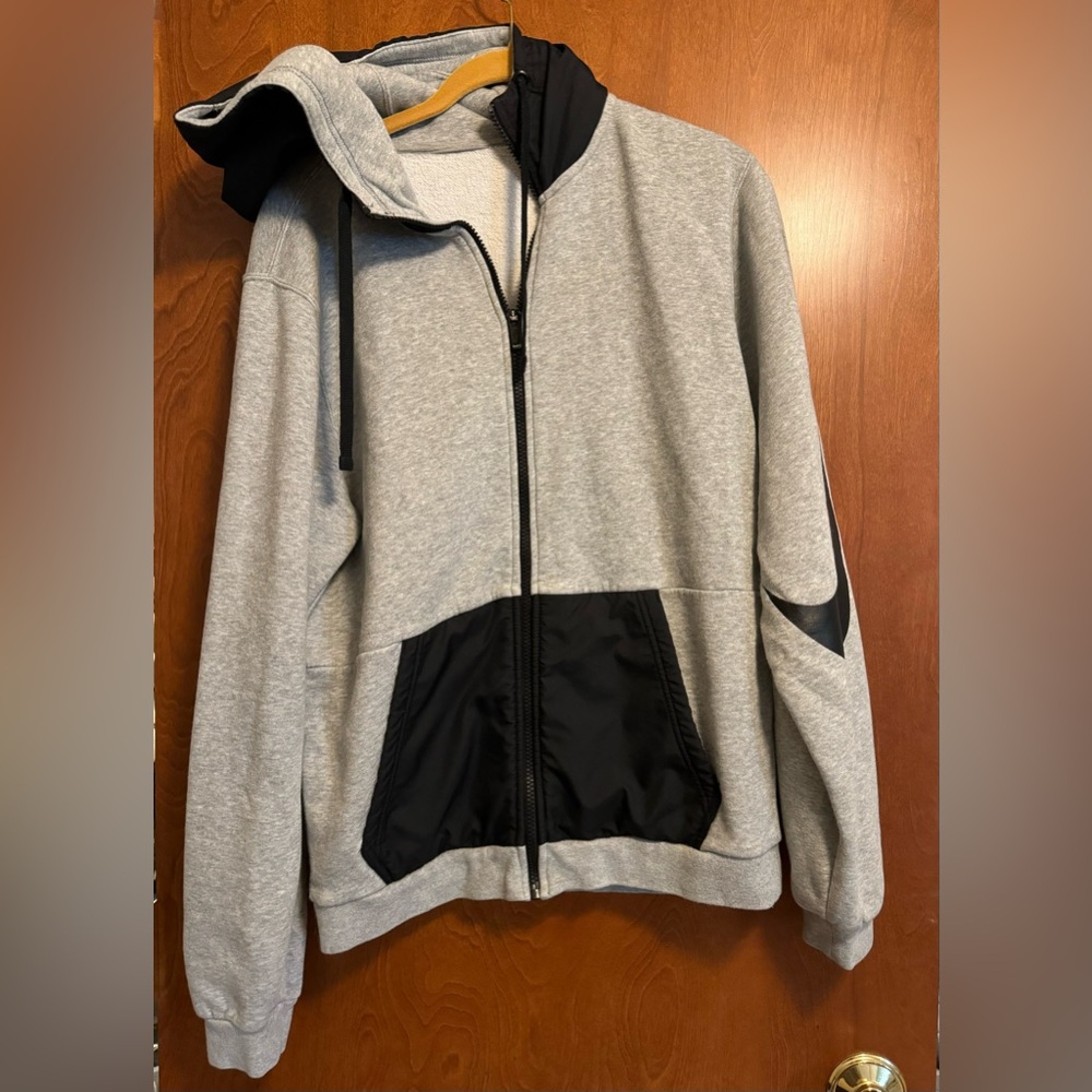 Nike Gray and Black Men's Jacket